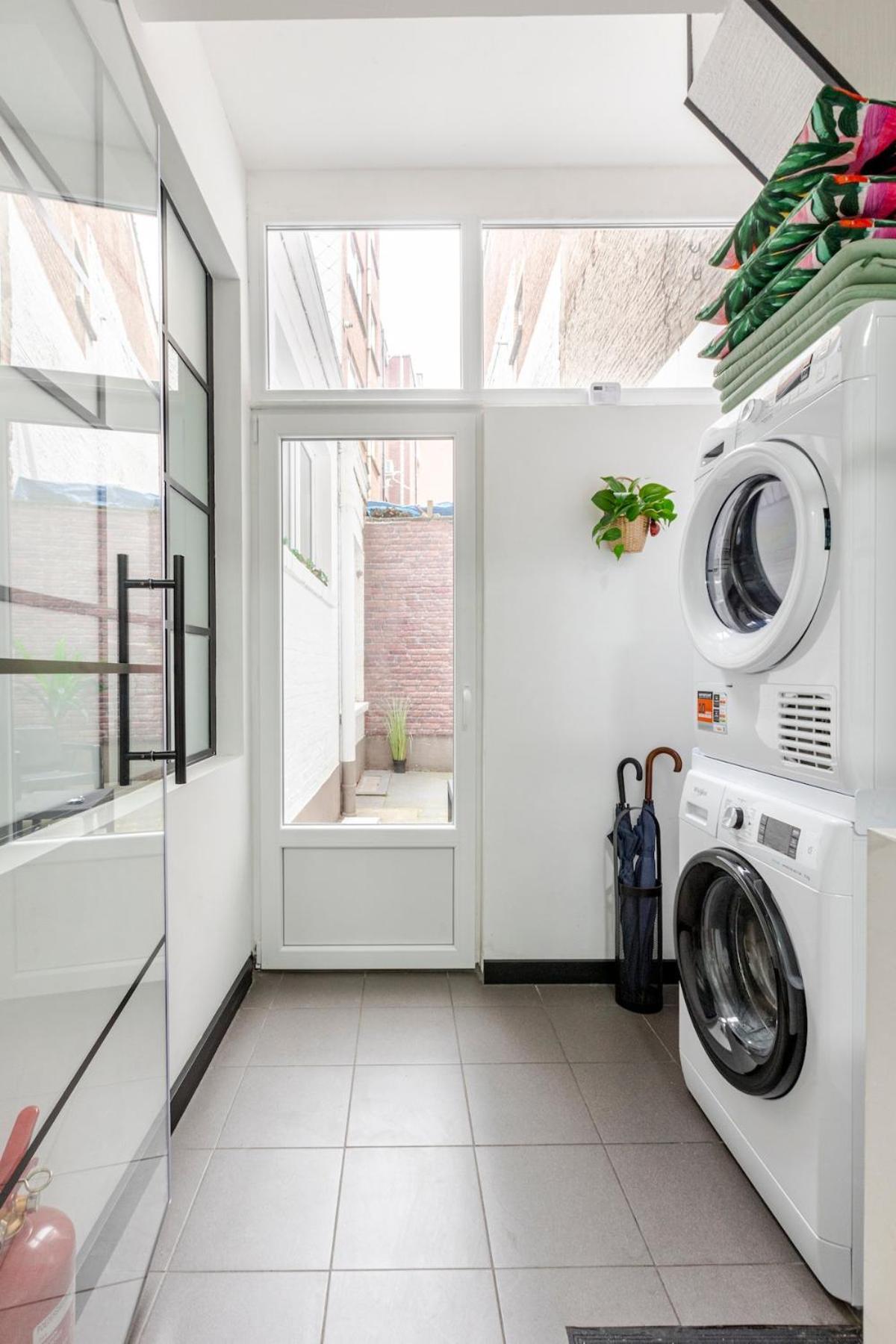 Cosy Appartement Met Tuin In Centrum Antwerpen Gratis Parking Free Parking! Exterior photo